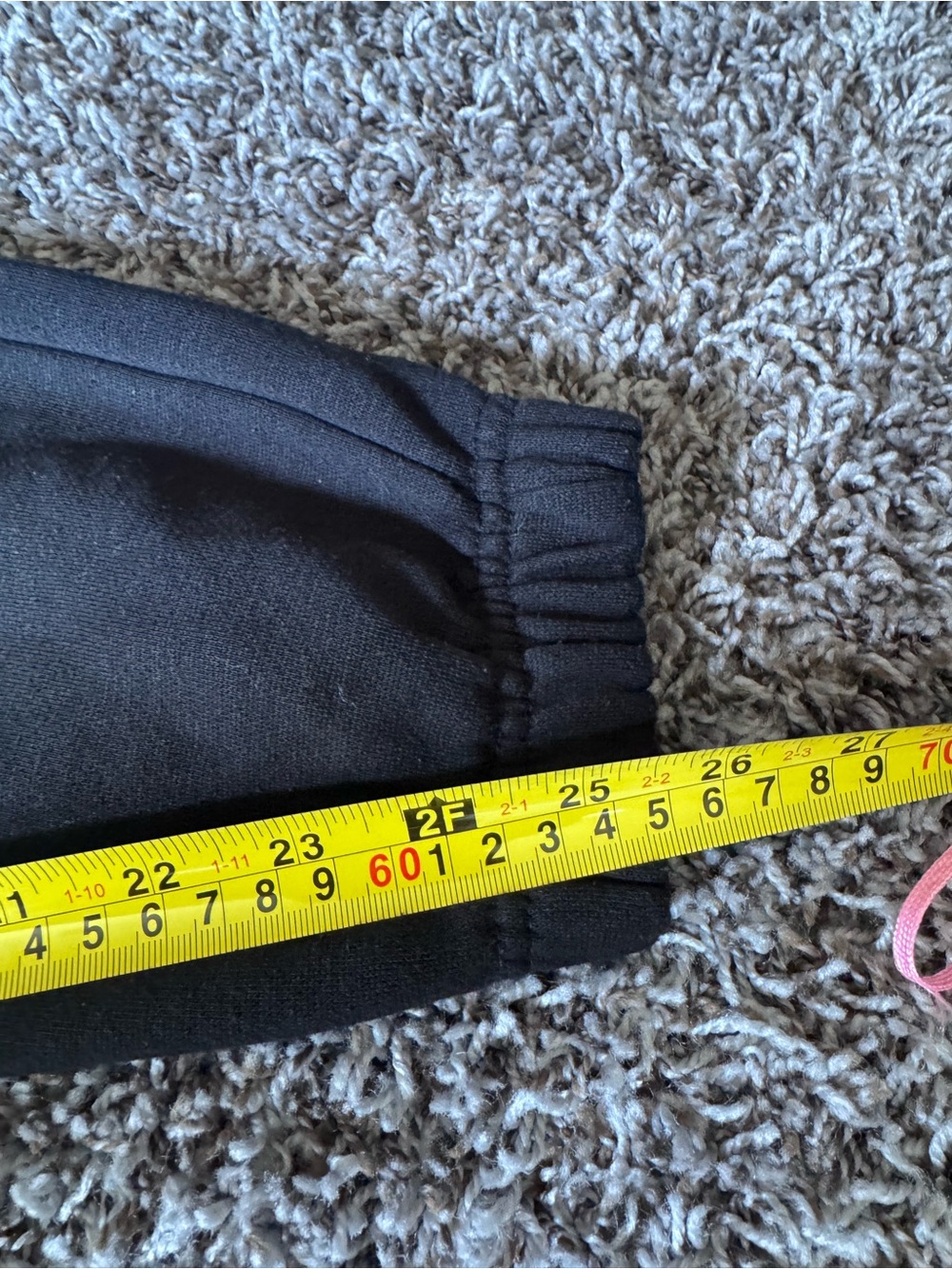 Zara Girls Pants Black Sweatpants Joggers Size 13-14 - Picture 6 of 6